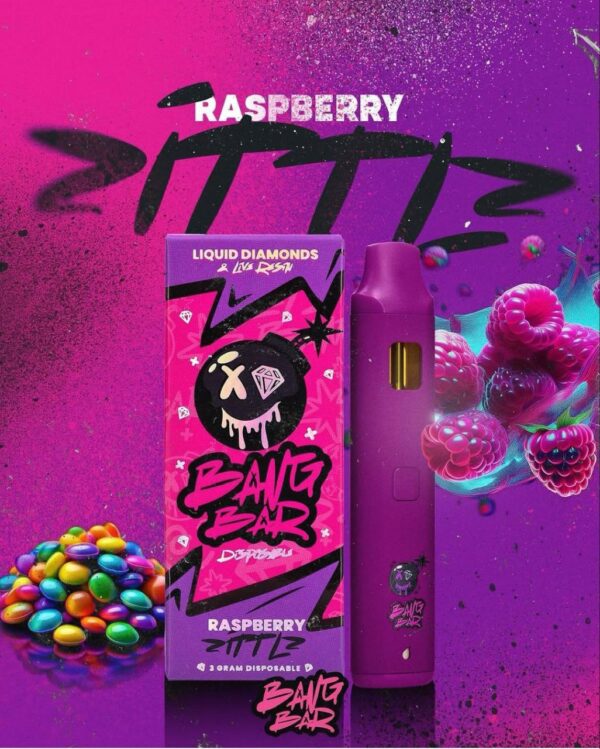 BANG BAR RESPBERRY ZITTLZ DISPOSABLE