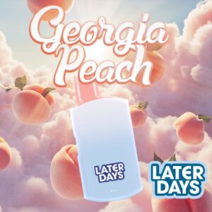 later days georgia peach disposable